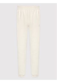 Adidas - adidas Spodnie dresowe adicolor Essentials Fleece H14175 Écru Relaxed Fit. Materiał: bawełna