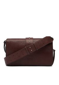 Pinko - PINKO Torba Love One Slouchy Zip Classic AI 25-26 PLTT 105081 A2JG Brązowy. Kolor: brązowy. Materiał: skórzane #6