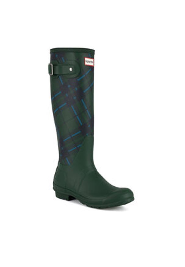 Hunter Kalosze HFRW0001242 Zielony. Kolor: zielony. Materiał: kauczuk