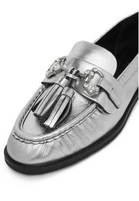 Eva Minge Loafersy PETUNIA-V1792-335-1 Srebrny. Kolor: srebrny. Materiał: skóra #4