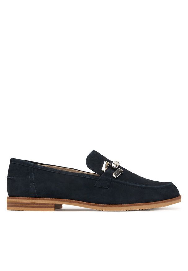 Loafersy Caprice. Kolor: niebieski