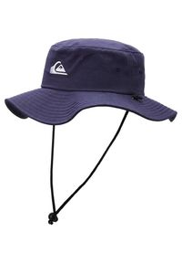 Quiksilver - Kapelusz typu boonie safari dla Mężczyzn BUSHMASTER Niebieski. Kolor: niebieski. Materiał: materiał, bawełna. Wzór: haft