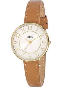 Zegarek Opex Zegarek damski Opex X3993LA1 brązowy. Kolor: brązowy #1