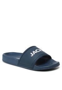 Jack & Jones - Jack&Jones Klapki Jfwlarry 12184277 Granatowy. Kolor: niebieski