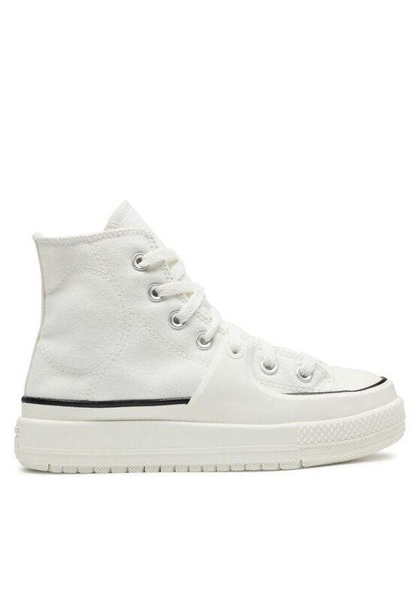 Converse Trampki Chuck Taylor All Star Construct A02832C Écru. Kolor: kremowy. Materiał: materiał