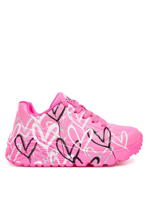 skechers - Sneakersy Skechers. Kolor: różowy