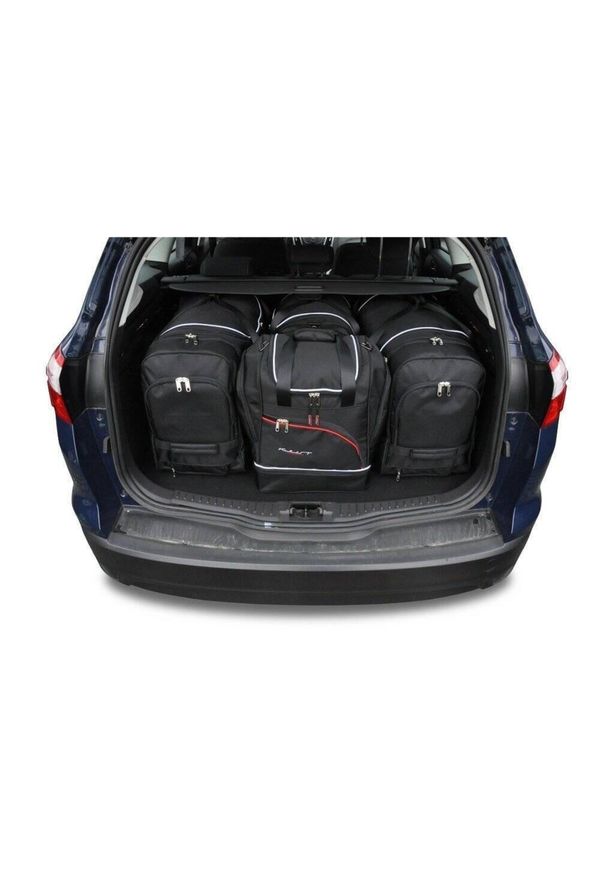 KJUST - Torby Do Bagażnika Ford Focus Kombi 2011-2018 4Szt Kjust. Kolor: czarny. Styl: sportowy