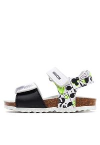 Geox Sandały B Sandal Chalki Boy B152QC 000BC C0552 M Biały. Kolor: biały