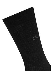 Calvin Klein Skarpety długie 701235981 Czarny. Kolor: czarny. Materiał: materiał, bawełna #5