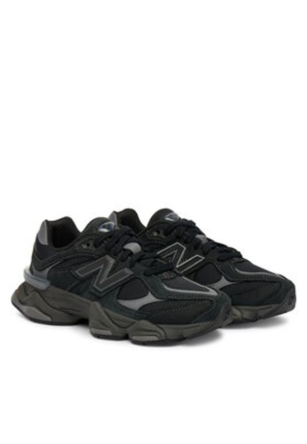 New Balance Sneakersy U906079E Czarny. Kolor: czarny. Materiał: skóra, zamsz