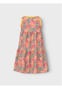 Name it - NAME IT Sukienka letnia Vigga 13228208 Kolorowy Regular Fit. Materiał: bawełna. Wzór: kolorowy. Sezon: lato
