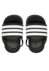 Adidas - adidas Sandały adilette Estrap JR5323 Czarny. Kolor: czarny #5