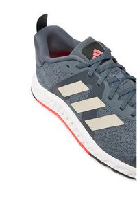 Adidas - adidas Buty na siłownię Everyset IH3117 Szary. Kolor: szary. Materiał: materiał. Sport: fitness