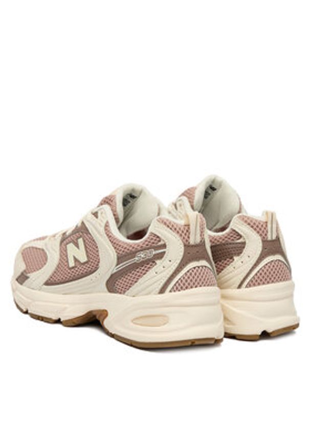 New Balance Sneakersy U530SUA Beżowy. Kolor: beżowy. Materiał: zamsz, skóra