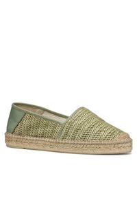 Geox Espadryle D Lampedusa D46V0A 02MLM C3002 Zielony. Kolor: zielony. Materiał: skóra