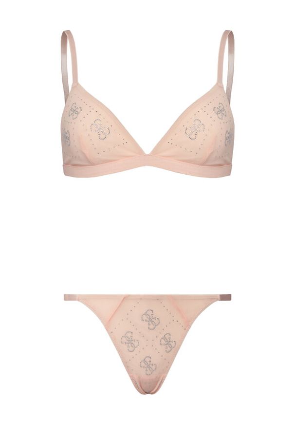 Guess Komplet bielizny O5BG05 K1740 Różowy. Kolor: różowy. Materiał: syntetyk