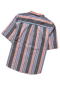 Lee - KOSZULA DAMSKA LEE SS SHIRT NECTARINE L45DCHLC. Materiał: materiał. Długość rękawa: krótki rękaw. Długość: krótkie. Wzór: paski #3