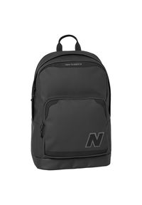 Plecak New Balance LAB23104BKK – czarny. Kolor: czarny. Materiał: materiał. Styl: sportowy