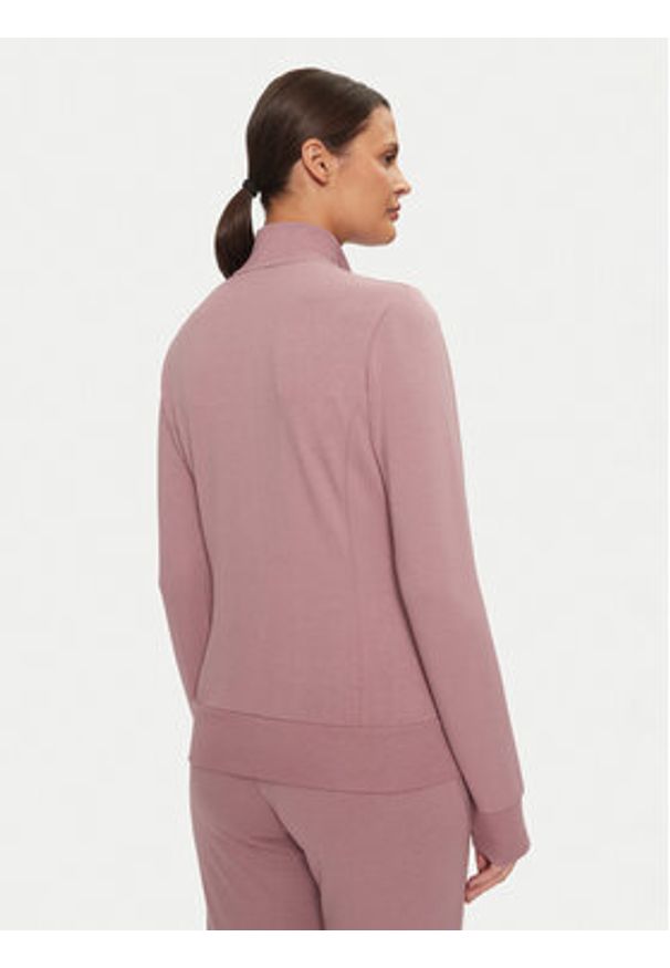 EA7 Emporio Armani Bluza 8NTM43 TJ9RZ 1341 Różowy Regular Fit. Kolor: różowy. Materiał: syntetyk