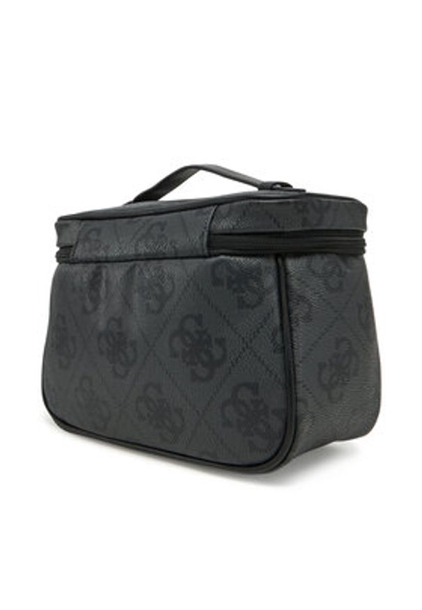 Guess Kosmetyczka TWOB86 88039 Czarny. Kolor: czarny. Materiał: skóra