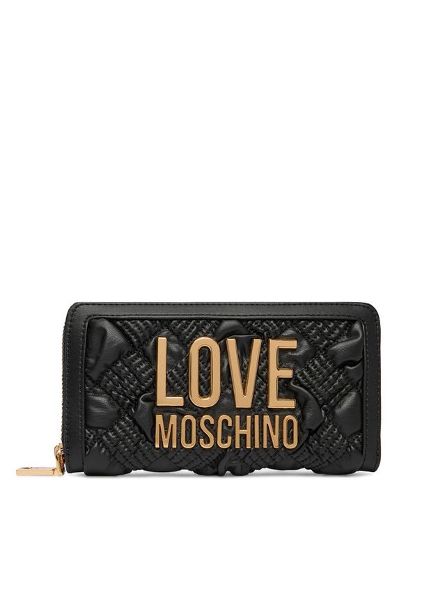 Love Moschino - Portfel LOVE MOSCHINO. Kolor: czarny
