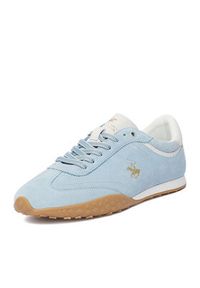 Beverly Hills Polo Club Sneakersy EO-L240044 Niebieski. Kolor: niebieski. Materiał: skóra, zamsz #8