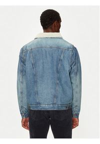 Wrangler Kurtka jeansowa 112357271 Niebieski Regular Fit. Kolor: niebieski. Materiał: bawełna
