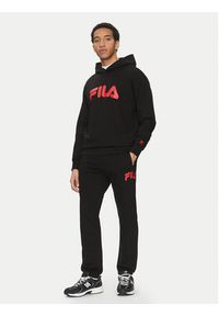 Fila Spodnie dresowe Lagesse FAM0869 Czarny Regular Fit. Kolor: czarny. Materiał: bawełna #4