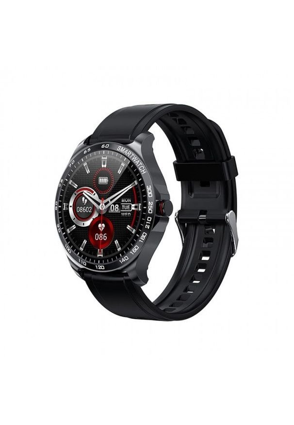 GARETT - Smartwatch Garett Women Maya czarny. Rodzaj zegarka: smartwatch. Kolor: czarny. Materiał: guma. Styl: sportowy