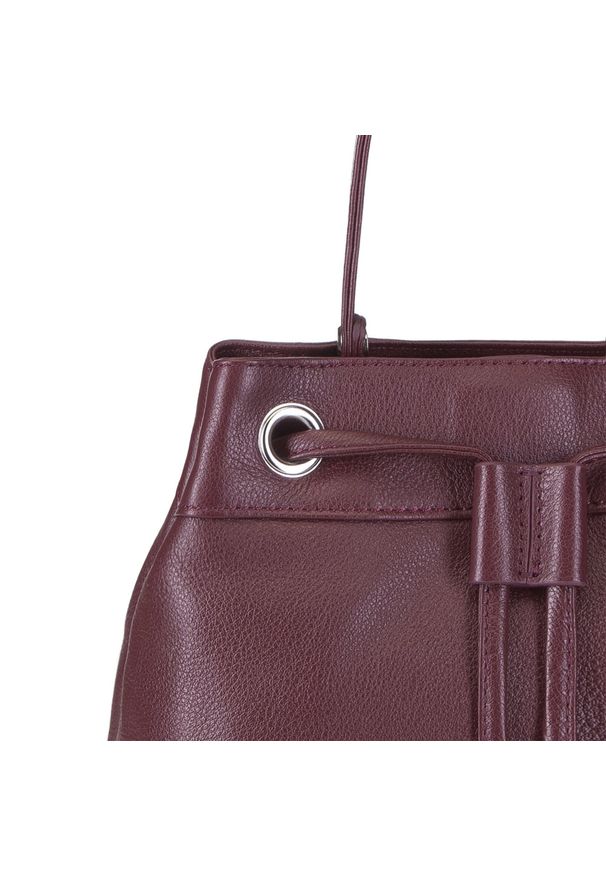 Wittchen - Torebka damska. Kolor: czerwony. Dodatki: z frędzlami. Materiał: skórzane. Styl: boho