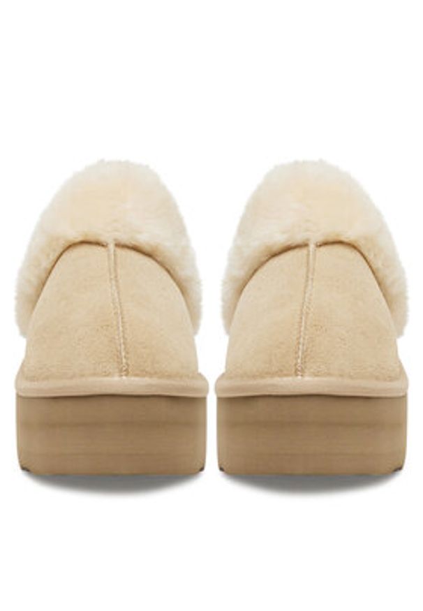 DeeZee Kapcie DZ-AW12 Beżowy. Kolor: beżowy. Materiał: materiał