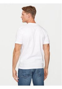 Kappa T-Shirt Logo Korpo Cafers 304J150 Biały Slim Fit. Kolor: biały. Materiał: bawełna #5