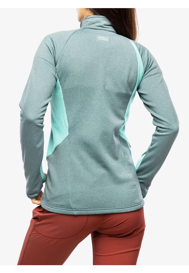 DIRECT ALPINE - Bluza rozpinana damska Direct Alpine Etna Lady. Kolor: zielony. Sezon: zima. Sport: narciarstwo