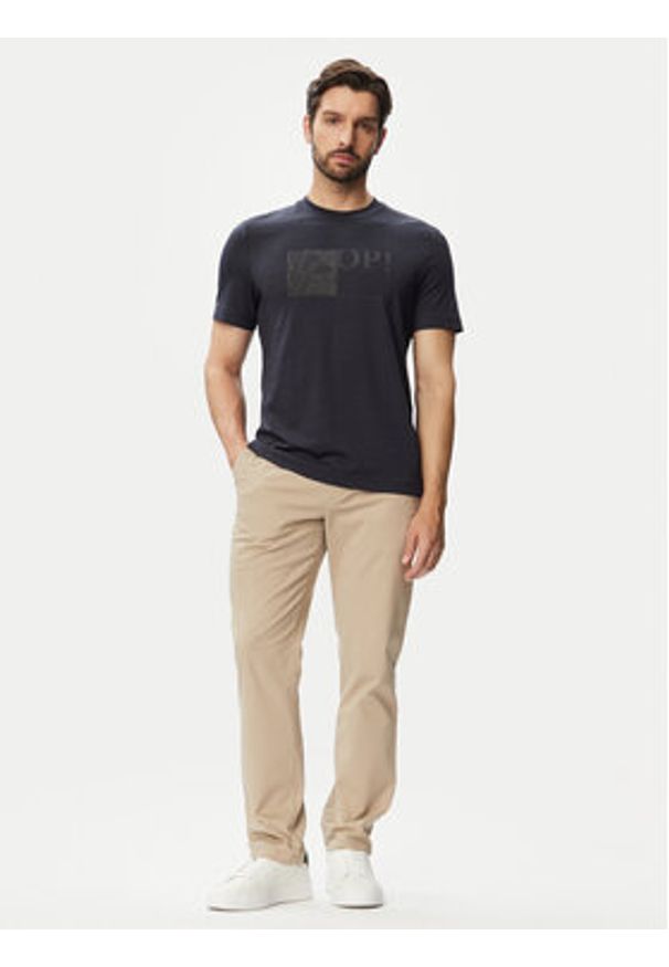 JOOP! T-Shirt Jj-Gislan 30103405 Granatowy Regular Fit. Kolor: niebieski. Materiał: bawełna