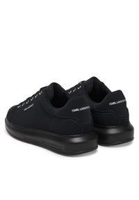 Karl Lagerfeld - KARL LAGERFELD Sneakersy Kapri KL52586 Czarny. Kolor: czarny. Materiał: materiał #2
