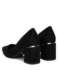 DeeZee Czółenka GAO-389 Czarny. Kolor: czarny. Materiał: materiał