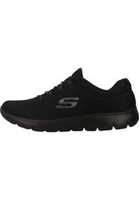 skechers - Tenisówki Skechers Model 12985s Kolor Czarny. Kolor: czarny. Materiał: syntetyk, tkanina, materiał