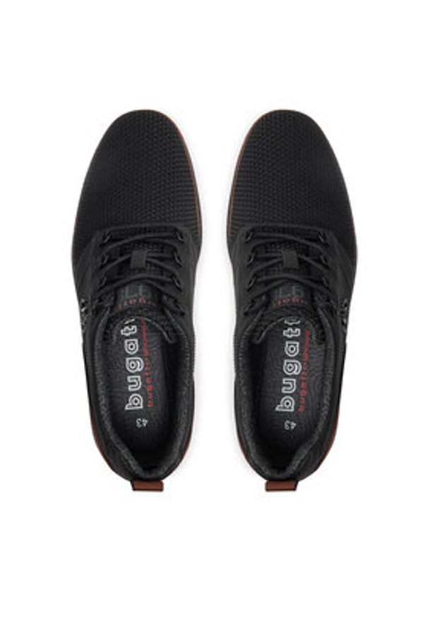 Bugatti Półbuty 332-76309-6900 Czarny. Kolor: czarny. Materiał: skóra