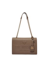 Love Moschino - LOVE MOSCHINO Torebka JC4113PP1LL1020A Brązowy. Kolor: brązowy. Materiał: skórzane #5