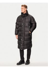 MICHAEL Michael Kors Płaszcz zimowy UF4208I3SB Czarny Relaxed Fit. Kolor: czarny. Materiał: syntetyk. Sezon: zima