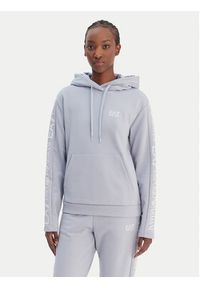 EA7 Emporio Armani Dres 7W000116 AF10443 U9309 Błękitny Regular Fit. Kolor: niebieski. Materiał: syntetyk #2