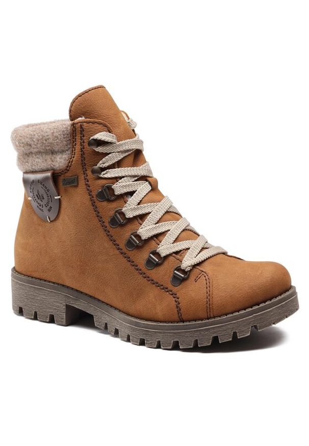 Trapery Rieker. Kolor: brązowy