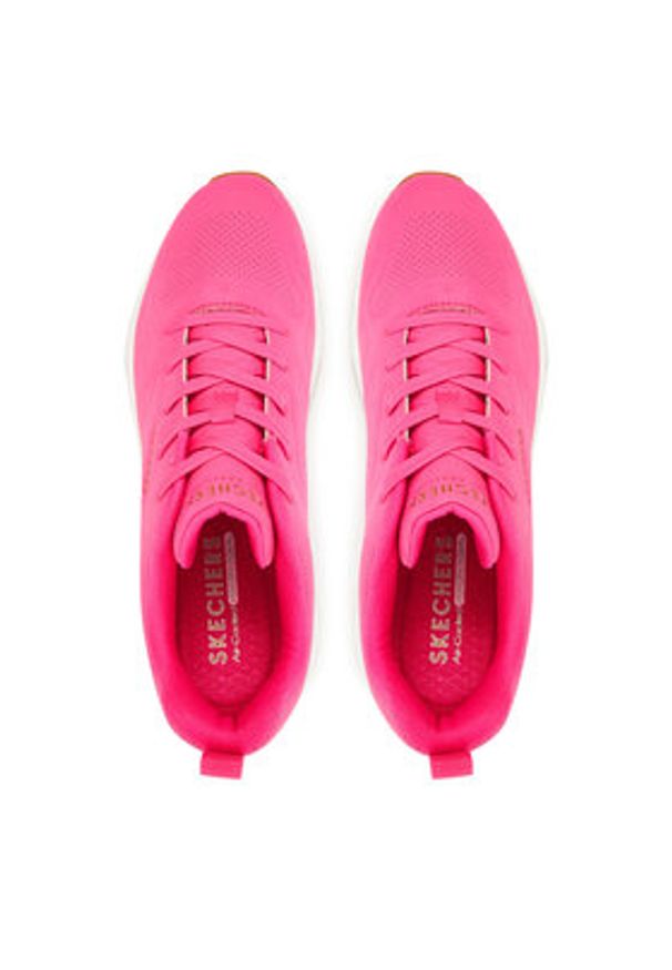 skechers - Skechers Sneakersy Tres-Air Uno-Ah - Mazing 177390/HTPK Różowy. Kolor: różowy. Materiał: skóra