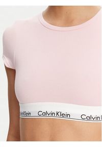 Calvin Klein Underwear T-Shirt LV00QF7213 Różowy Slim Fit. Kolor: różowy #4