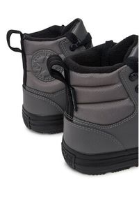 Converse Trampki Chuck Taylor All Star Berkshire Boot A09493C 055 Szary. Kolor: szary. Materiał: skóra