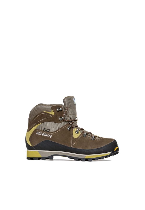 Dolomite - Buty trekkingowe męskie DOLOMITE ZERMATT GTX DATE brązowe. Kolor: zielony, brązowy, wielokolorowy
