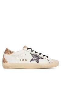GOLDEN GOOSE - Golden Goose Sneakersy Super-Star Classic GWF00102.F005358.82532 Biały. Kolor: biały. Materiał: skóra