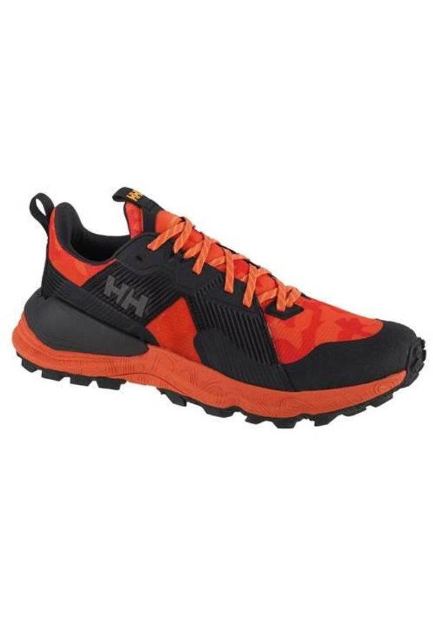 Buty do chodzenia męskie Helly Hansen Hawk Stapro Trail M. Zapięcie: sznurówki. Kolor: czerwony, czarny, wielokolorowy. Materiał: syntetyk, tkanina, materiał. Szerokość cholewki: normalna. Sport: turystyka piesza