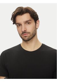 Lacoste Komplet t-shirtów TH9010 Czarny Regular Fit. Kolor: czarny. Materiał: bawełna #8