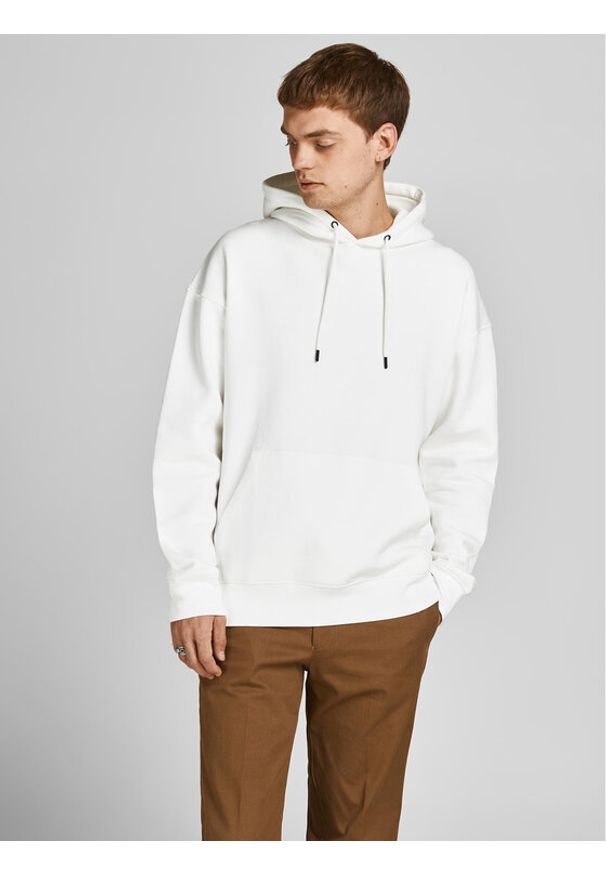 Jack & Jones - Jack&Jones Bluza Star 12208157 Biały Relaxed Fit. Kolor: biały. Materiał: syntetyk, bawełna